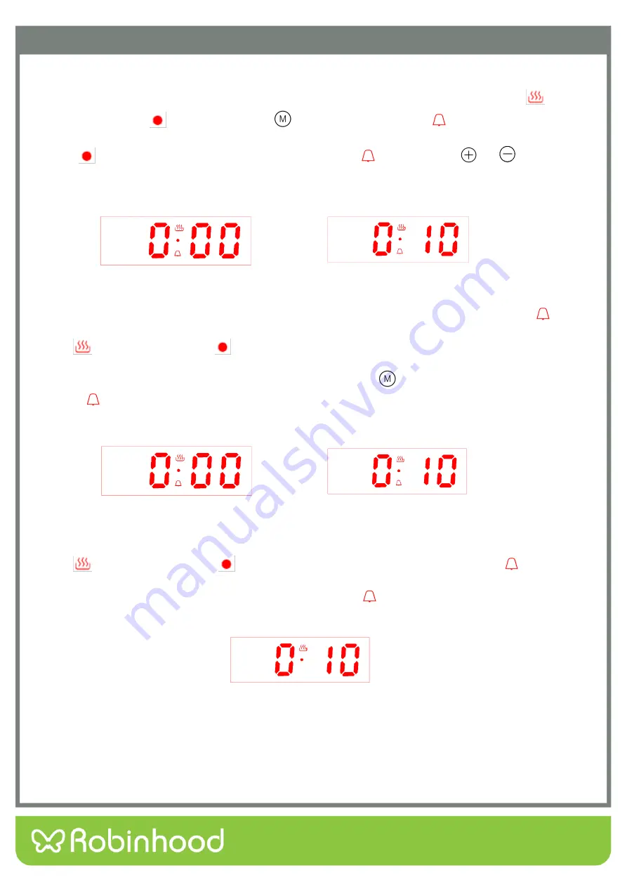 ROBINHOOD RHBO610DX Скачать руководство пользователя страница 14