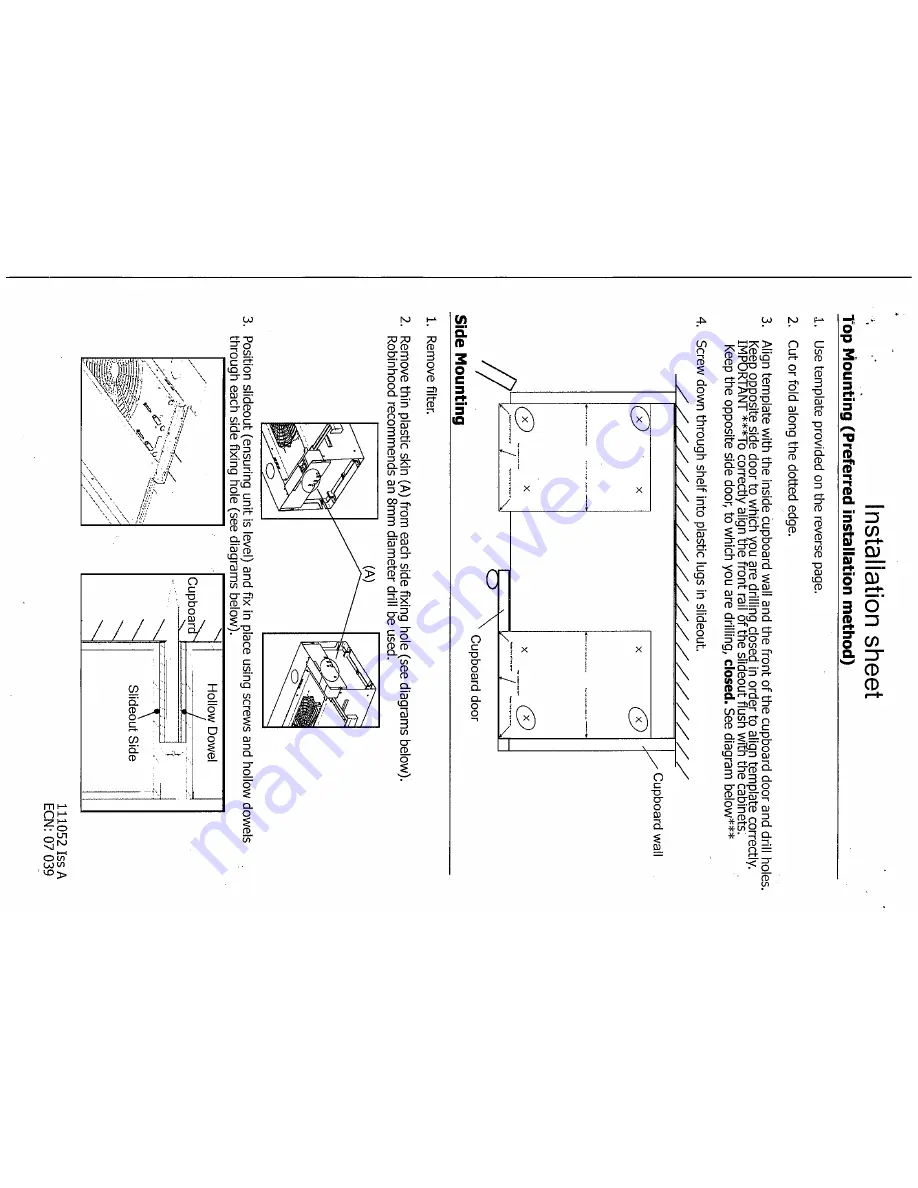 ROBINHOOD RO6WH80 Manual Download Page 6