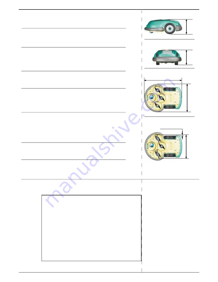 Robomow RL2000 Operating & Safety Manual Download Page 71