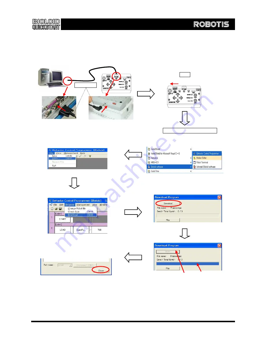 Robotis Comprehensive Kit Robot Series Quick Start Manual Download Page 14