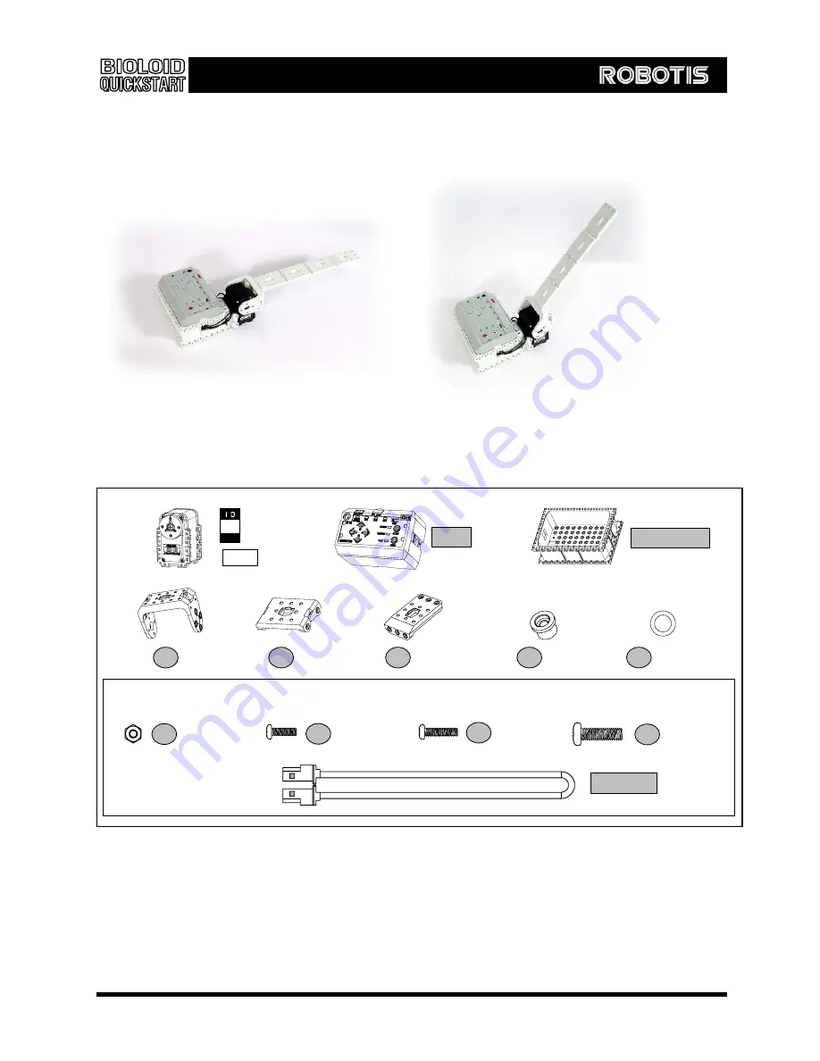 Robotis Comprehensive Kit Robot Series Quick Start Manual Download Page 20