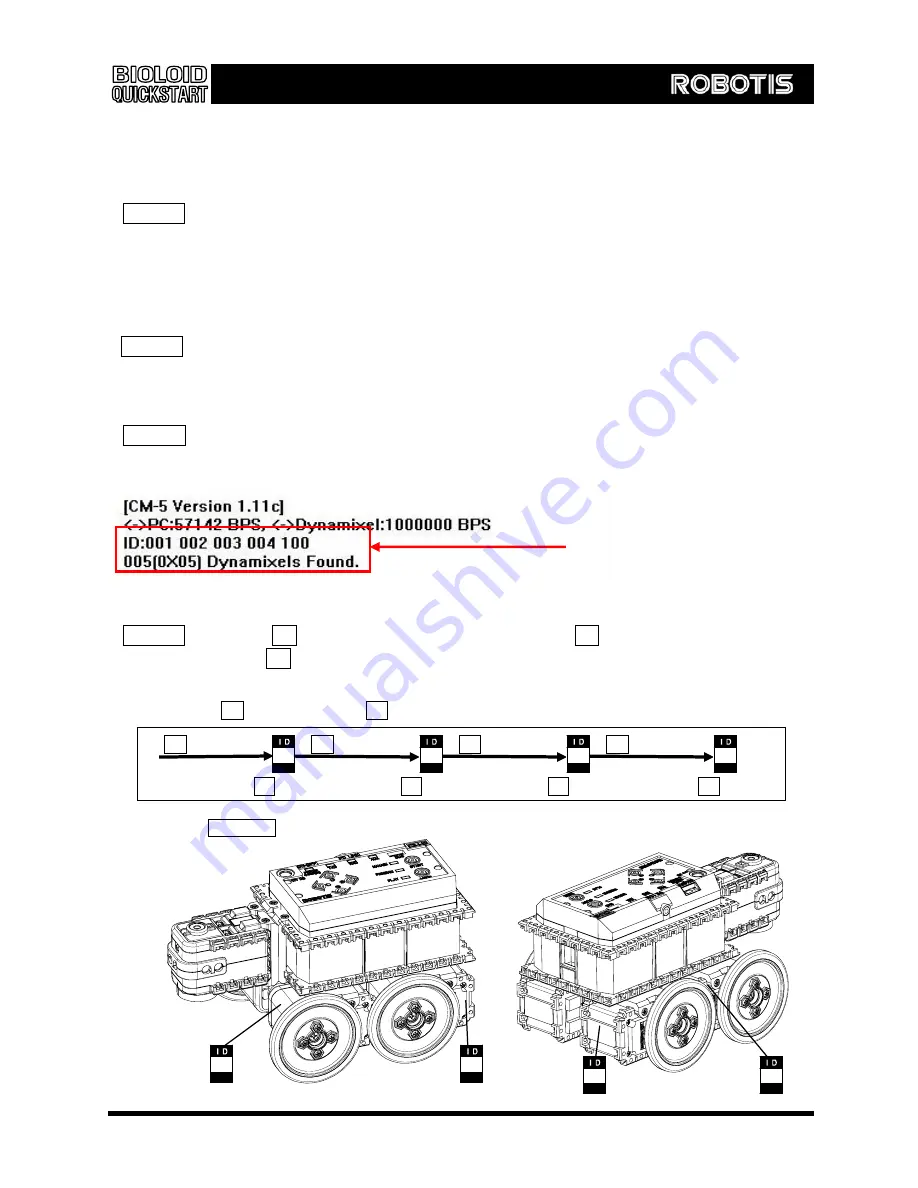 Robotis Comprehensive Kit Robot Series Quick Start Manual Download Page 61