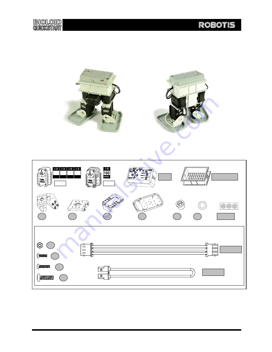 Robotis Comprehensive Kit Robot Series Quick Start Manual Download Page 85