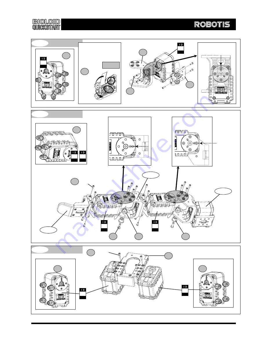 Robotis Comprehensive Kit Robot Series Quick Start Manual Download Page 182