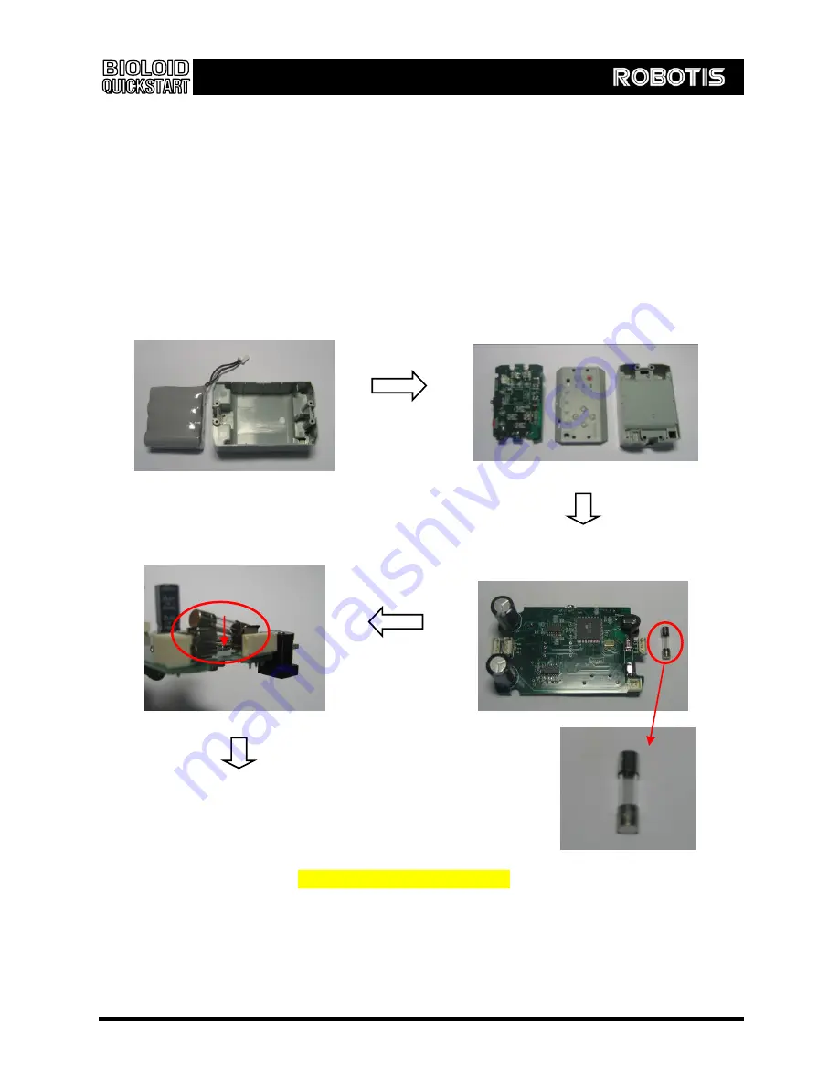 Robotis Comprehensive Kit Robot Series Quick Start Manual Download Page 196