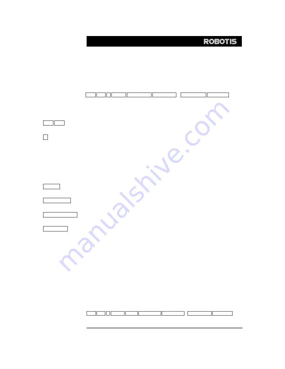 Robotis dynamixel AX-12 User Manual Download Page 11