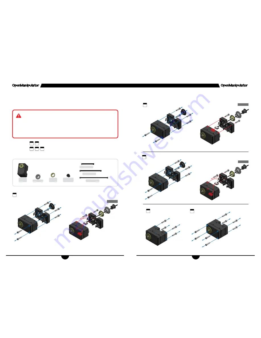 Robotis Open Manipulator Assembly Manual Download Page 2