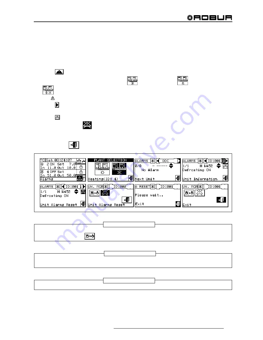 Robur Direct Digital Controller Installation, Use And Programming Manual Download Page 19