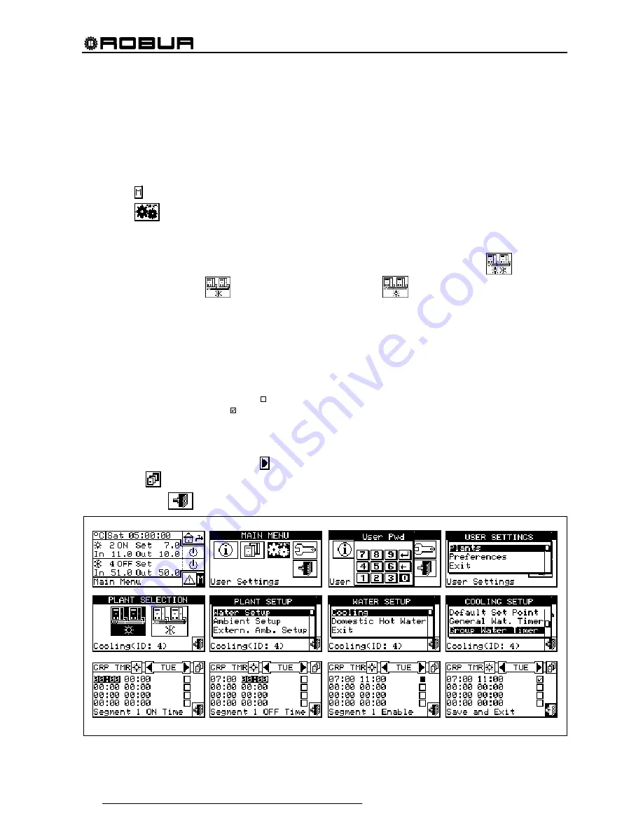 Robur Direct Digital Controller Скачать руководство пользователя страница 38