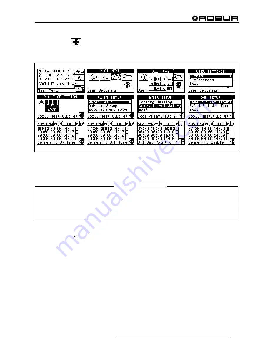 Robur Direct Digital Controller Скачать руководство пользователя страница 41