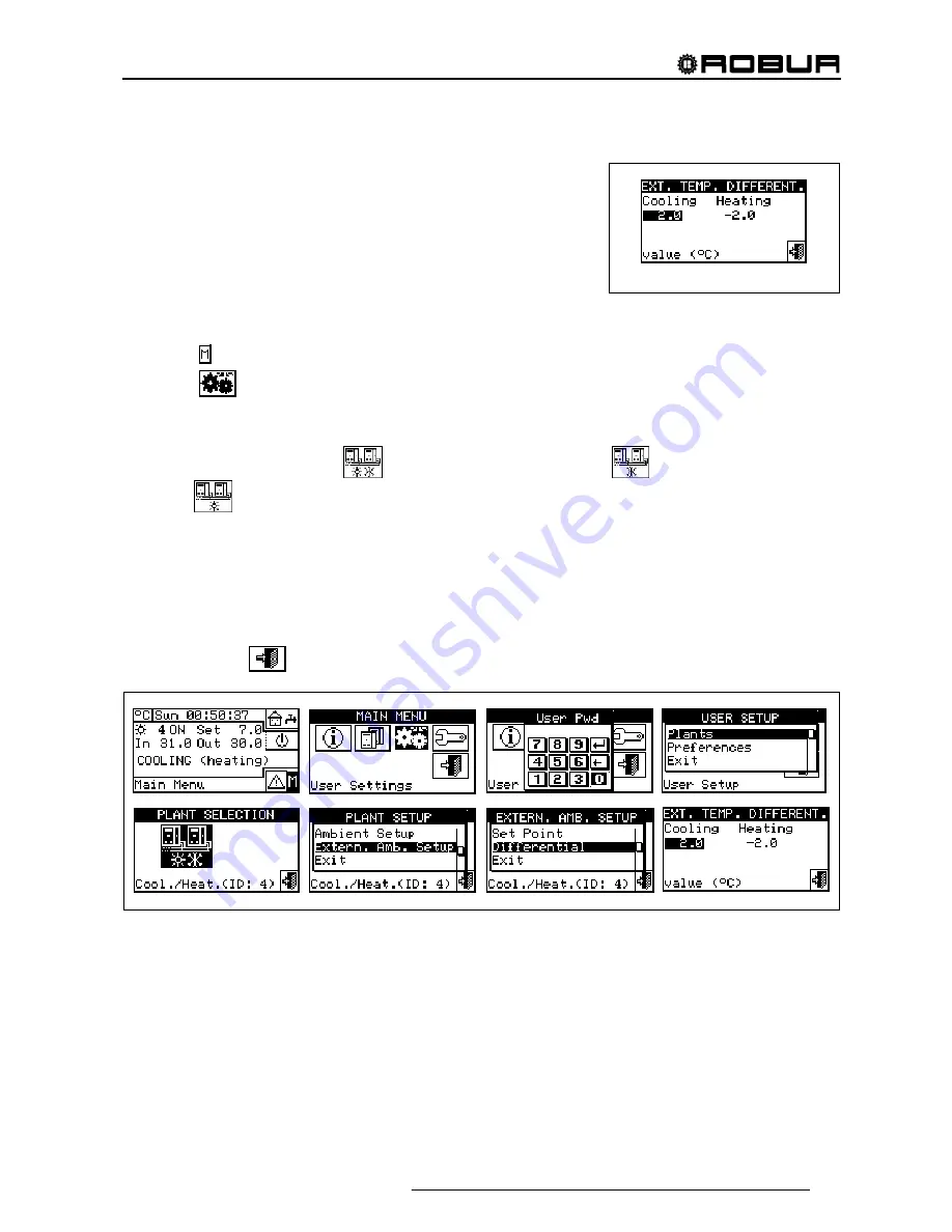 Robur Direct Digital Controller Installation, Use And Programming Manual Download Page 49