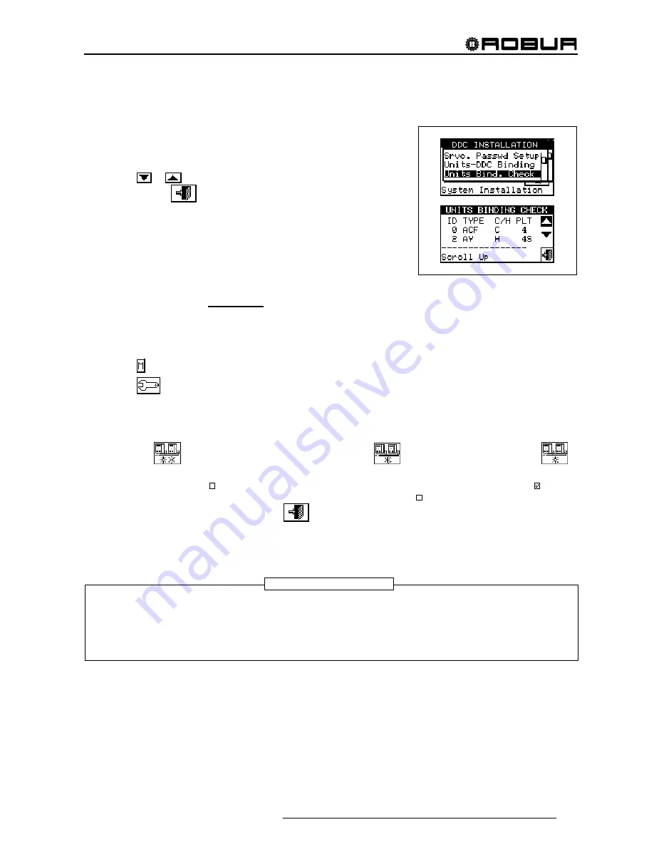 Robur Direct Digital Controller Installation, Use And Programming Manual Download Page 75