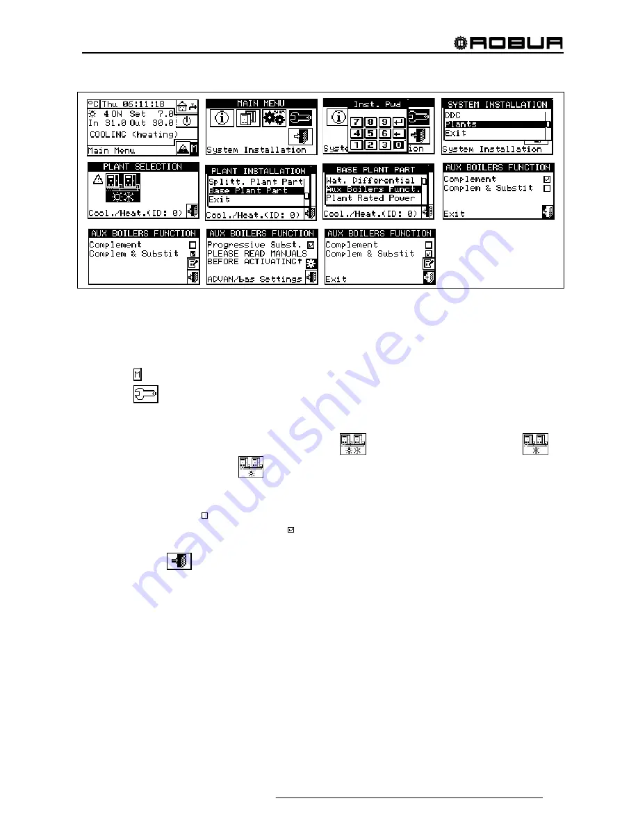 Robur Direct Digital Controller Скачать руководство пользователя страница 97