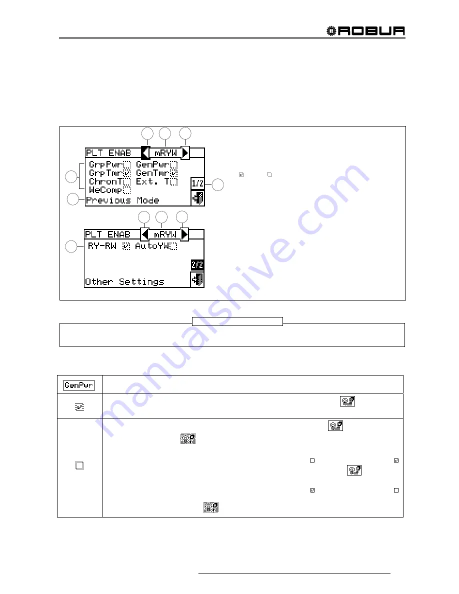 Robur Direct Digital Controller Installation, Use And Programming Manual Download Page 105