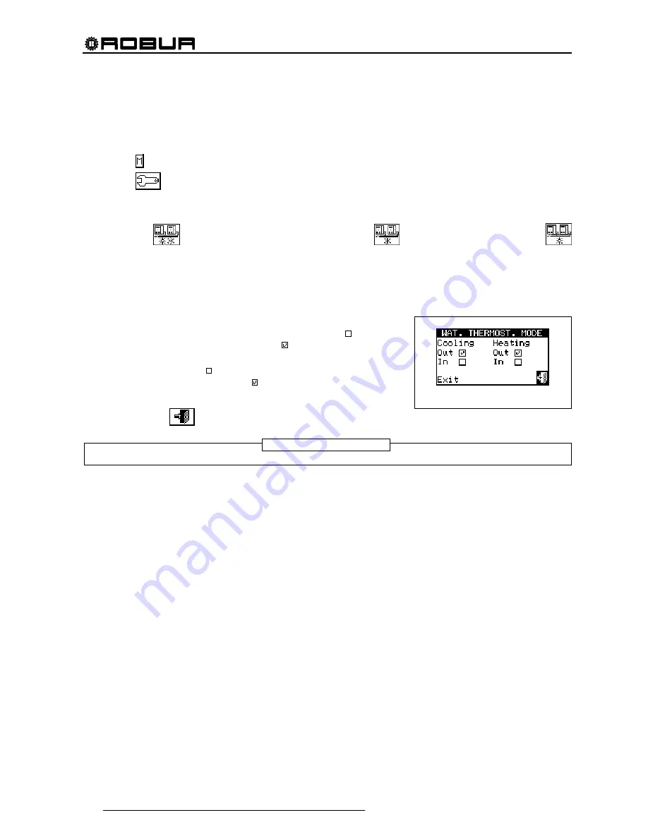 Robur Direct Digital Controller Installation, Use And Programming Manual Download Page 112