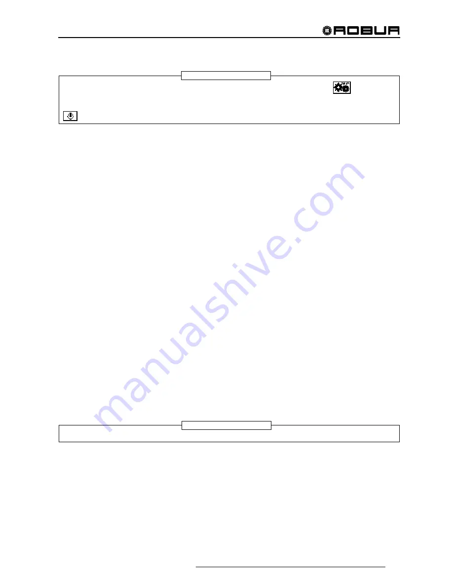 Robur Direct Digital Controller Installation, Use And Programming Manual Download Page 127