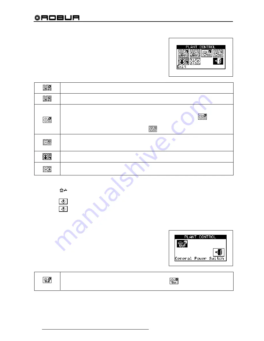 Robur Direct Digital Controller Installation, Use And Programming Manual Download Page 136