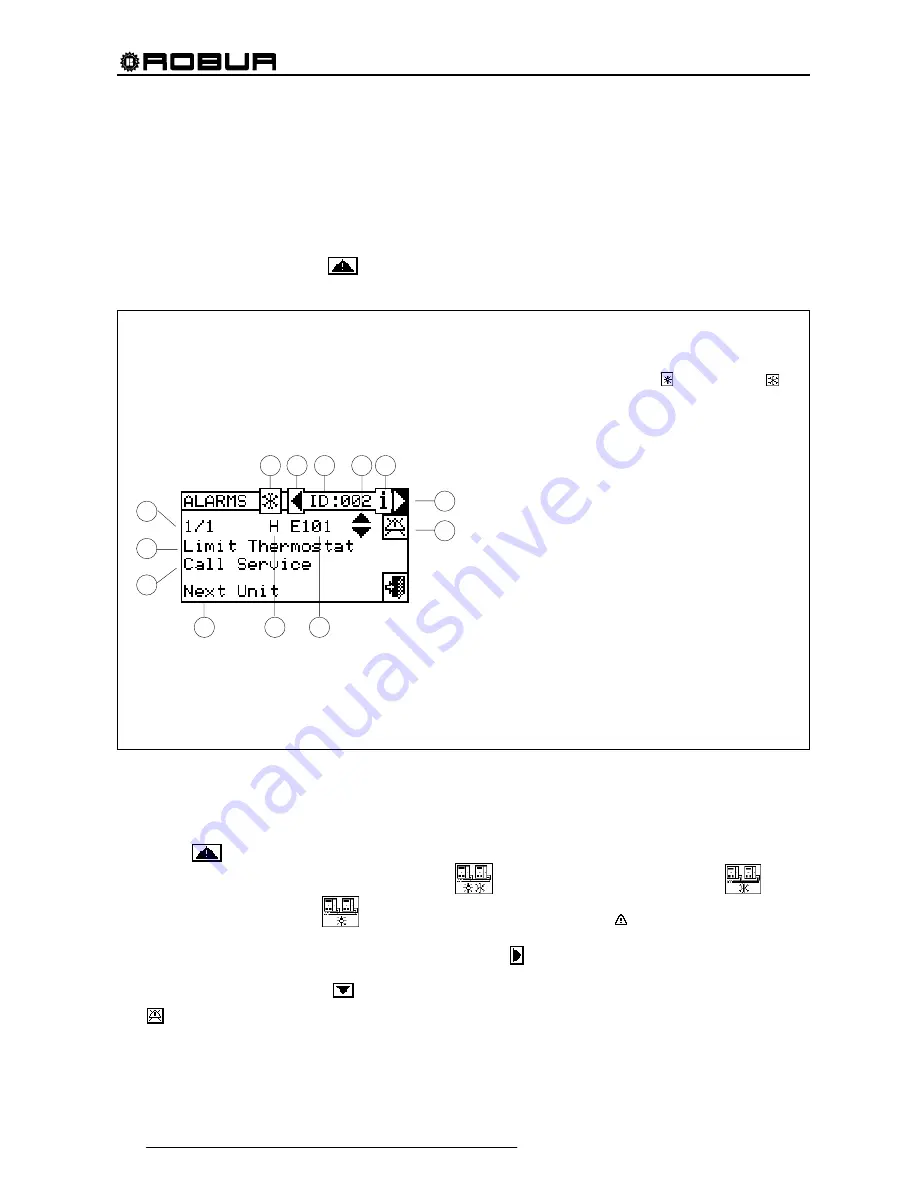 Robur Direct Digital Controller Installation, Use And Programming Manual Download Page 148