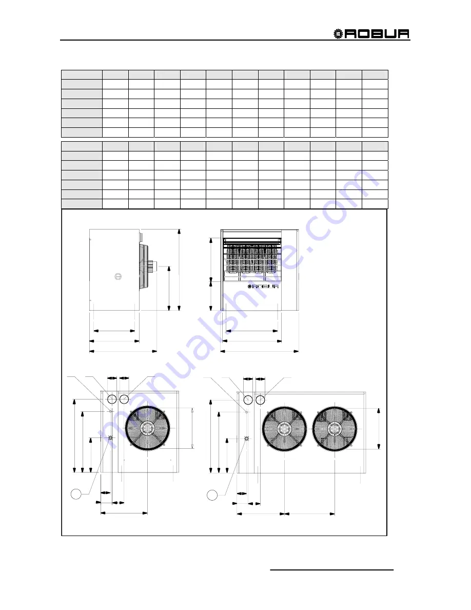 Robur F1 21 Installation, Use And Maintenance Manual Download Page 9