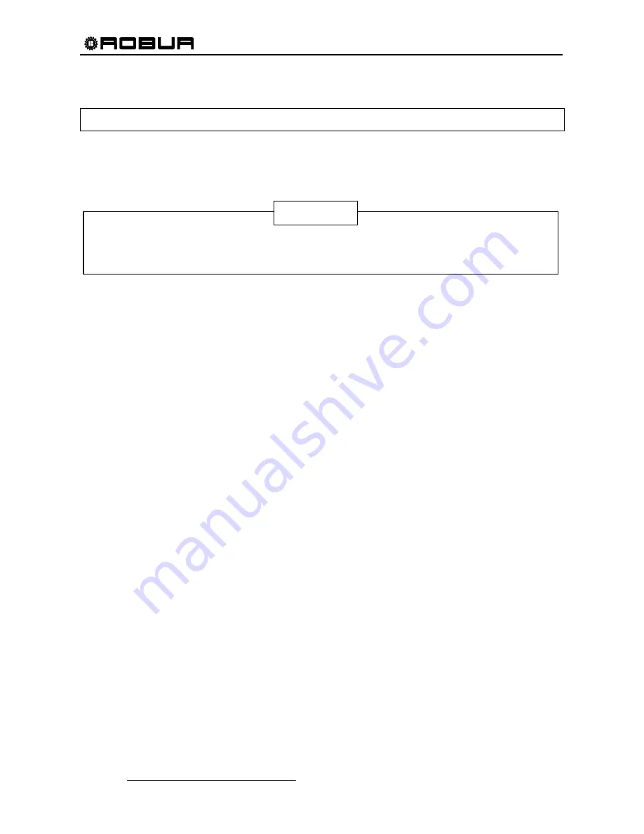 Robur F1 21 Installation, Use And Maintenance Manual Download Page 28