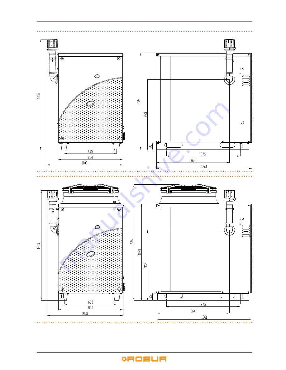 Robur GAHP-A Installation, Use And Maintenance Manual Download Page 8