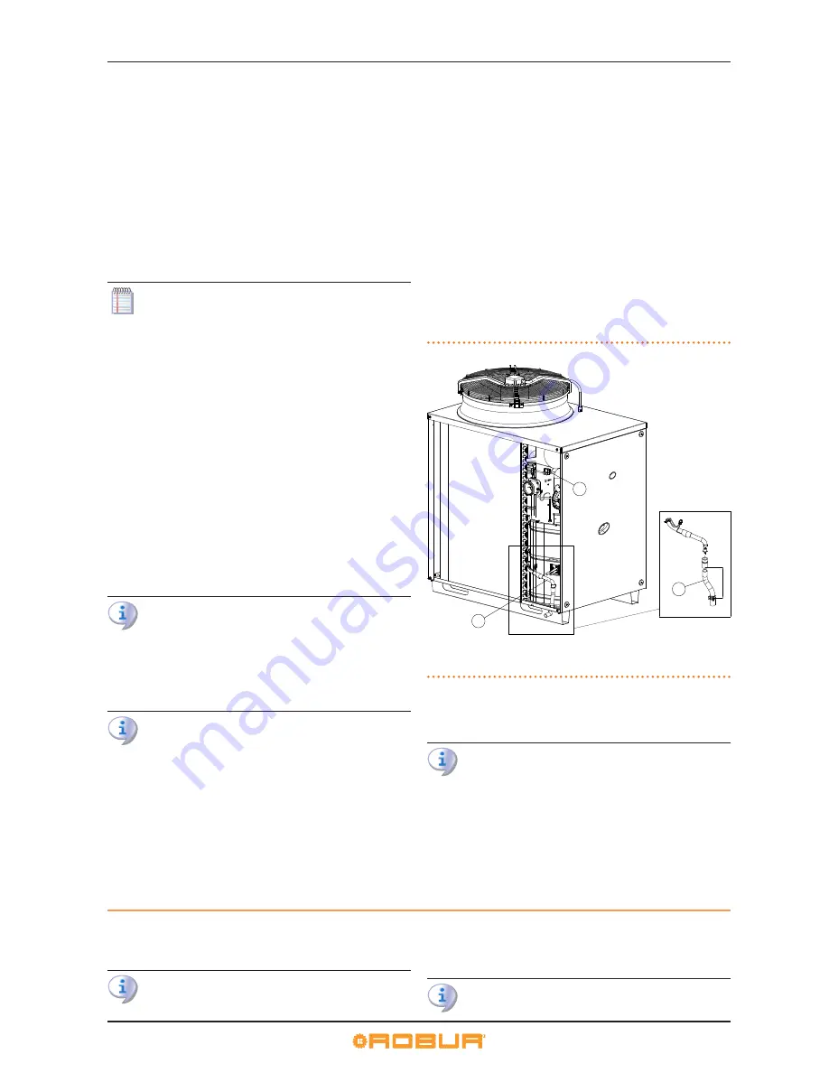 Robur GAHP-A Installation, Use And Maintenance Manual Download Page 24