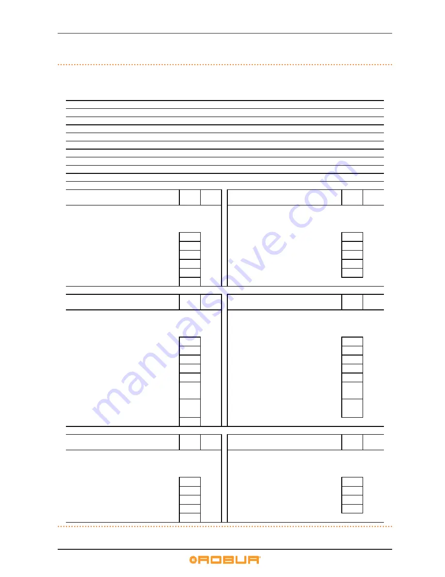 Robur GAHP-A Installation, Use And Maintenance Manual Download Page 40