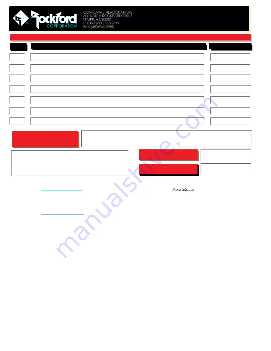 Rockford Fosgate ELEMENT READY M0WL-65MB Manual Download Page 13