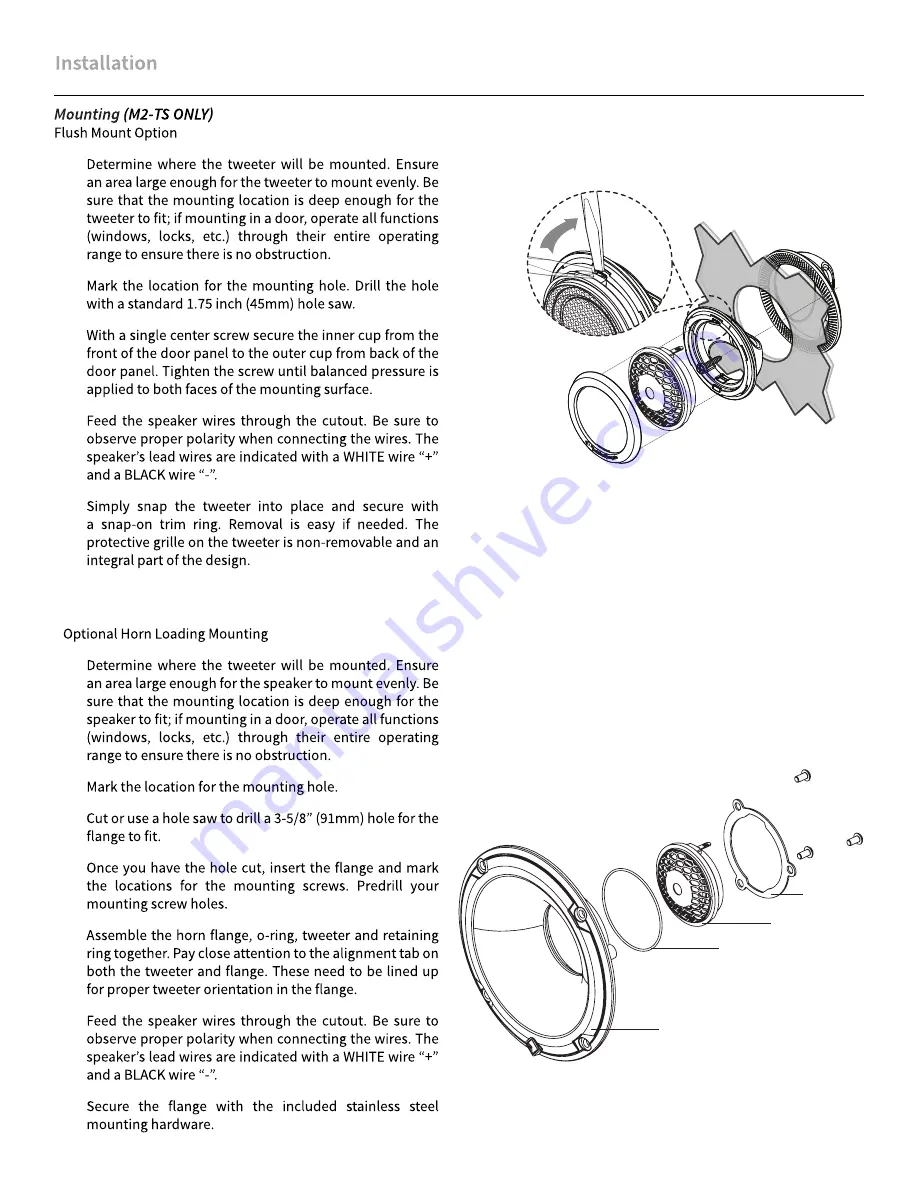 Rockford Fosgate ELEMENT READY M2 M2-10H Installation & Operation Manual Download Page 10