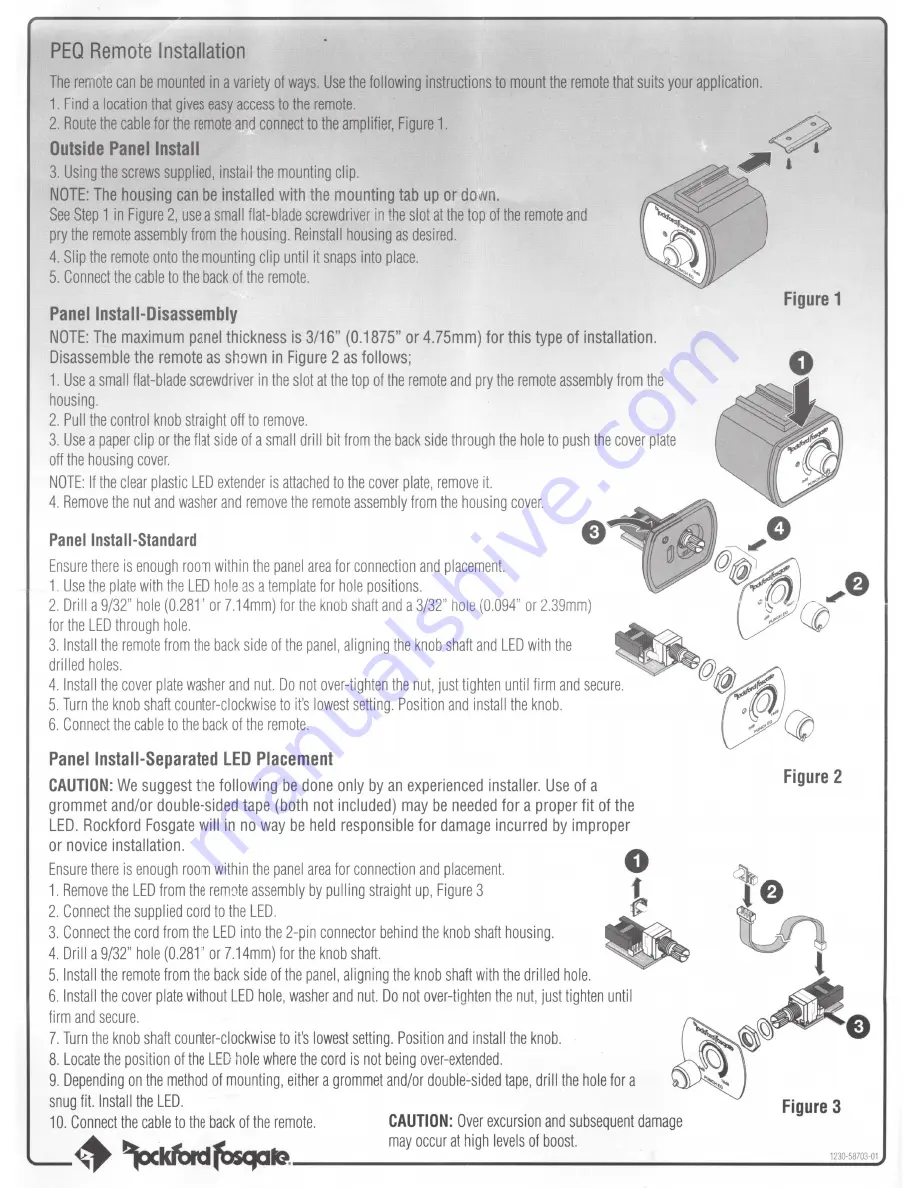 Rockford Fosgate PEQ Скачать руководство пользователя страница 2