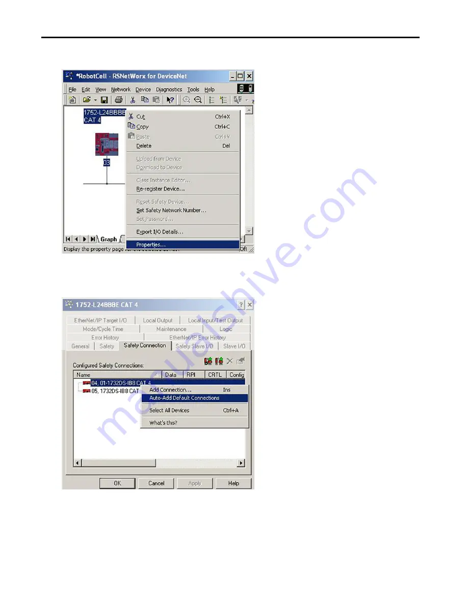 Rockwell Automation 1756-L71S Quick Start Manual Download Page 106