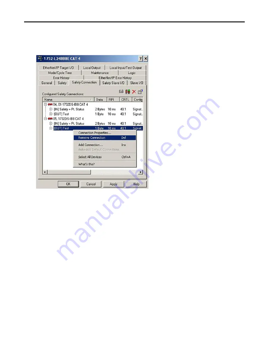 Rockwell Automation 1756-L71S Quick Start Manual Download Page 107