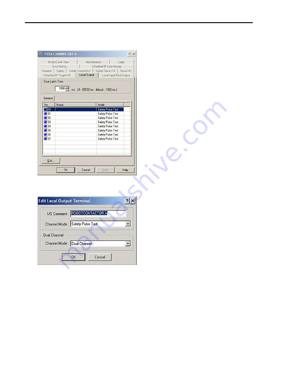 Rockwell Automation 1756-L71S Quick Start Manual Download Page 114