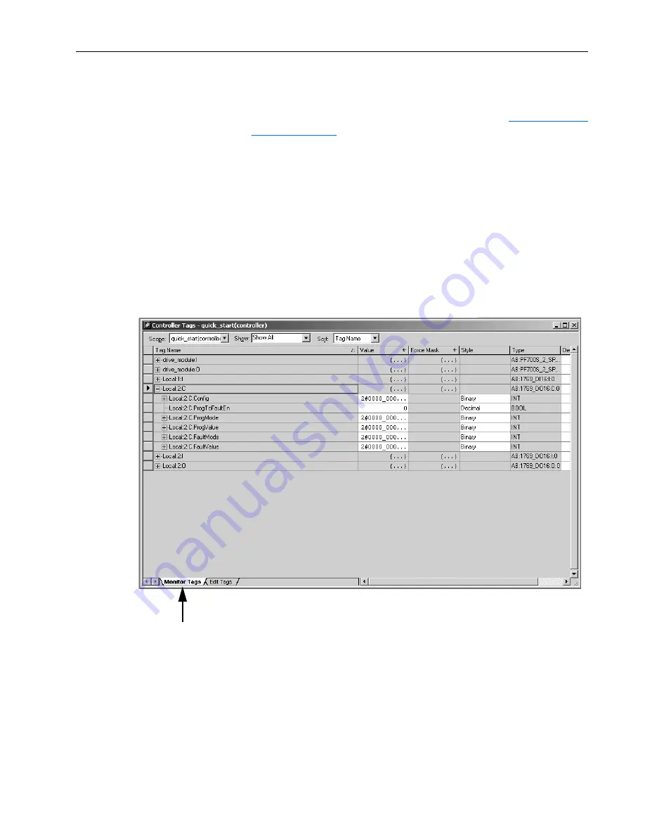 Rockwell Automation Allen-Bradley DriveLogix 5730 User Manual Download Page 63