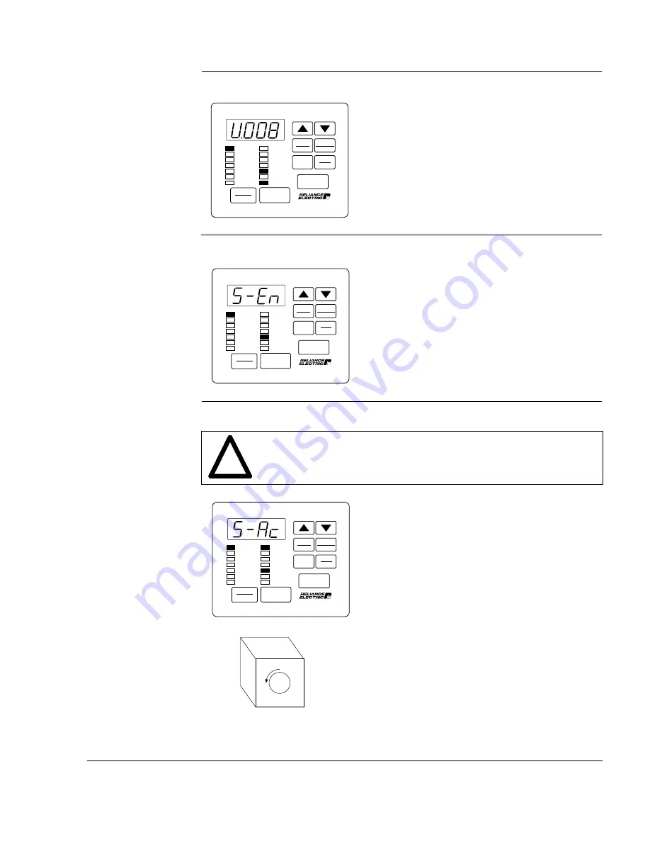 Rockwell Automation GV3000/SE 230 Startup Manual Download Page 60