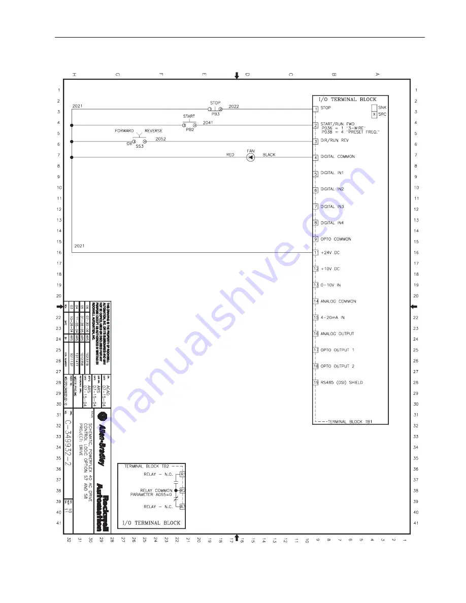 Rockwell Automation PowerFlex 40 Installation Instructions Manual Download Page 37