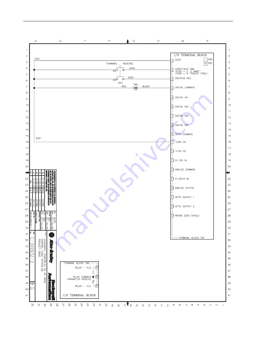 Rockwell Automation PowerFlex 40 Скачать руководство пользователя страница 38