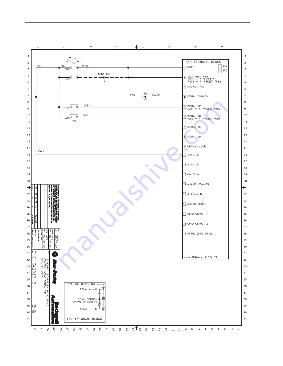 Rockwell Automation PowerFlex 40 Скачать руководство пользователя страница 42