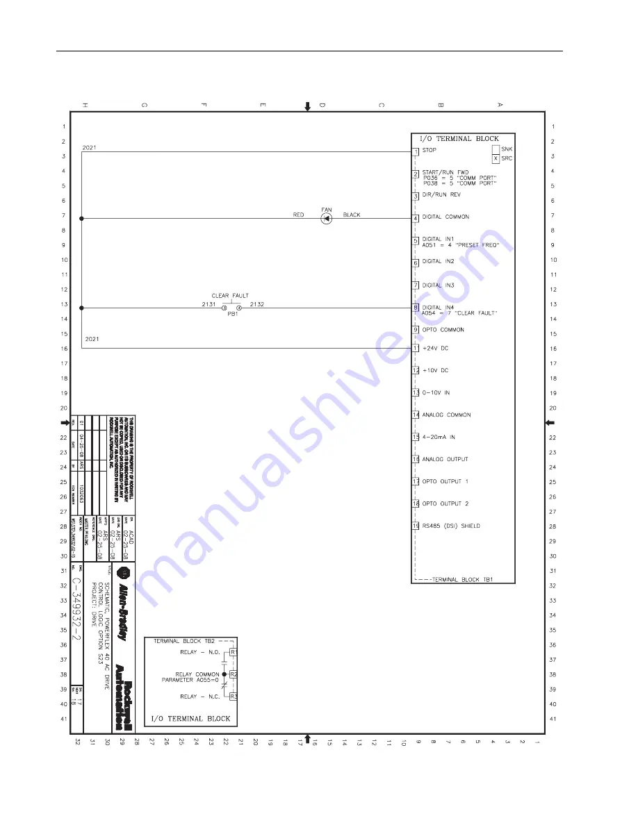 Rockwell Automation PowerFlex 40 Installation Instructions Manual Download Page 44