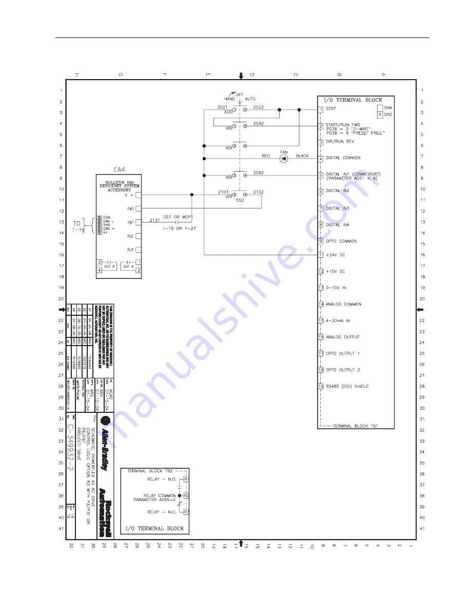 Rockwell Automation PowerFlex 40 Installation Instructions Manual Download Page 45