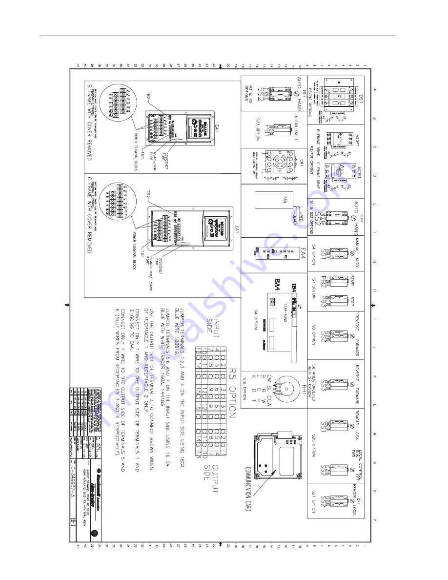 Rockwell Automation PowerFlex 40 Installation Instructions Manual Download Page 54