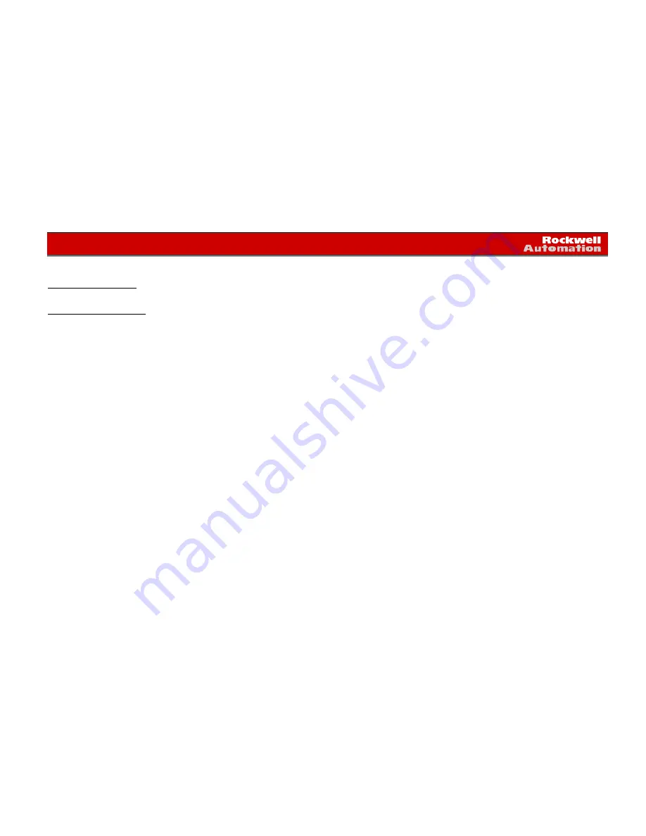 Rockwell Automation PowerFlex 700 Maintenance Schedule Download Page 5