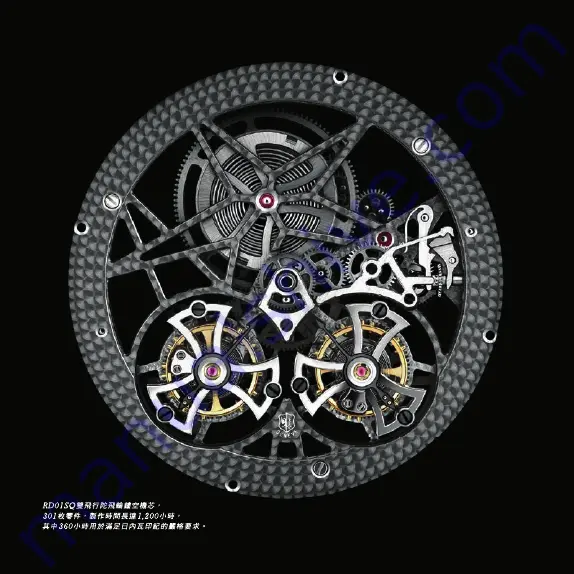 Roger Dubuis RD01SQ Instructions For Use Manual Download Page 53