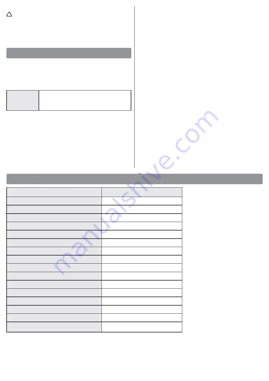 Roger Technology AG Series Instruction And Warnings For The Installer Download Page 4