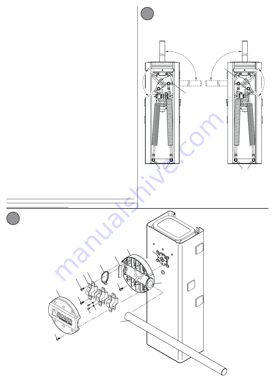 Roger Technology AG Series Instruction And Warnings For The Installer Download Page 36