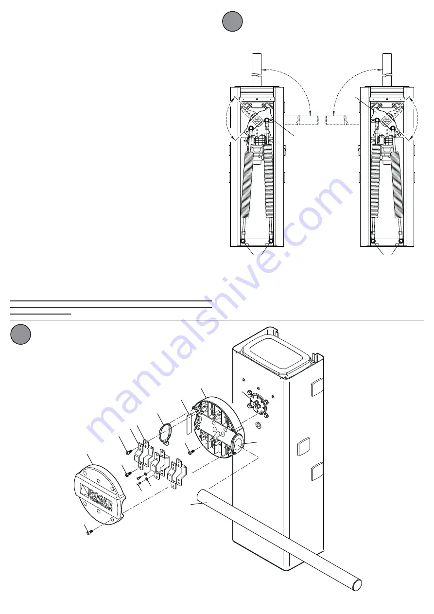 Roger Technology AG Series Instruction And Warnings For The Installer Download Page 64