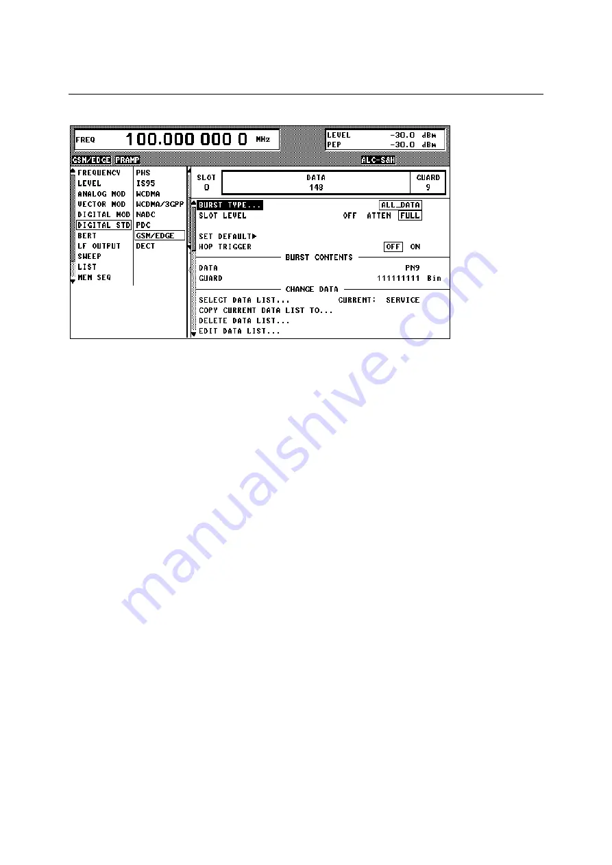 Rohde & Schwarz 1125.5555.02 Скачать руководство пользователя страница 384