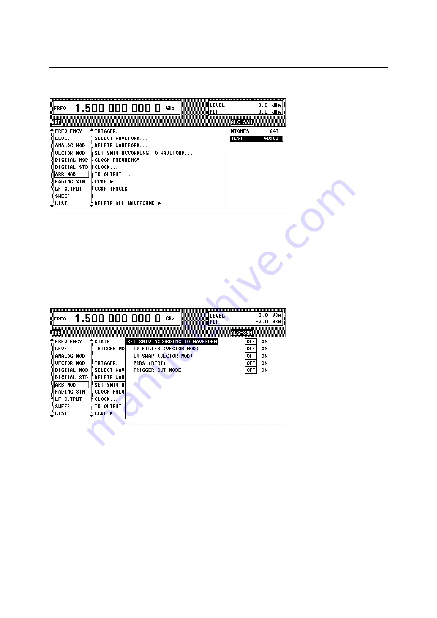 Rohde & Schwarz 1125.5555.02 Скачать руководство пользователя страница 421