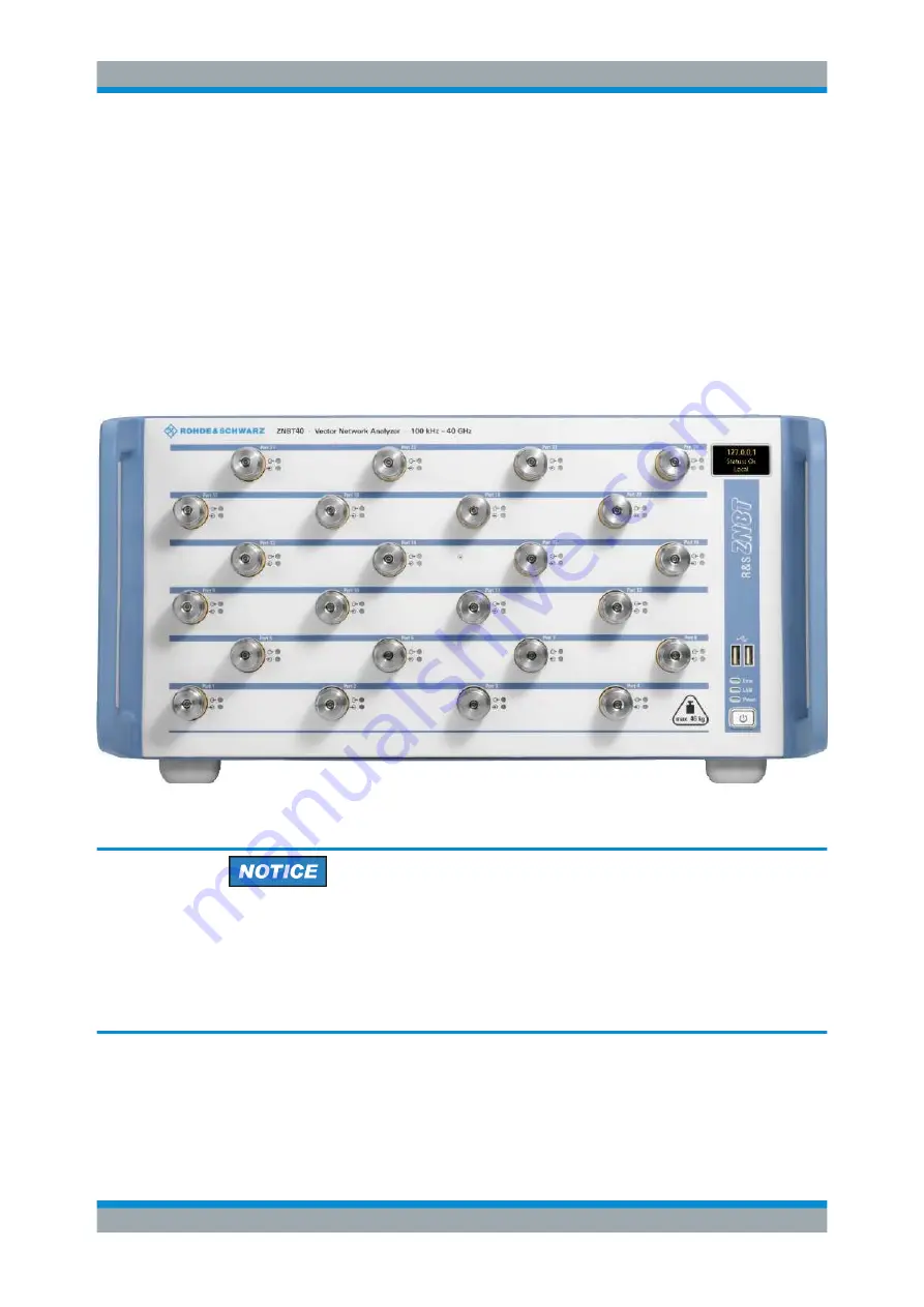 Rohde & Schwarz 1311.6010.22 User Manual Download Page 39