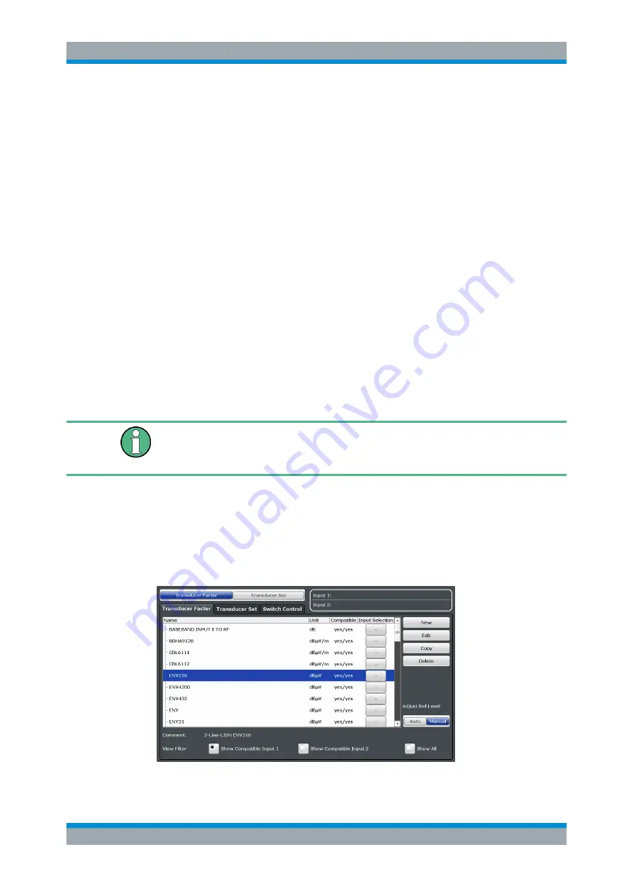 Rohde & Schwarz ESW Series User Manual Download Page 318